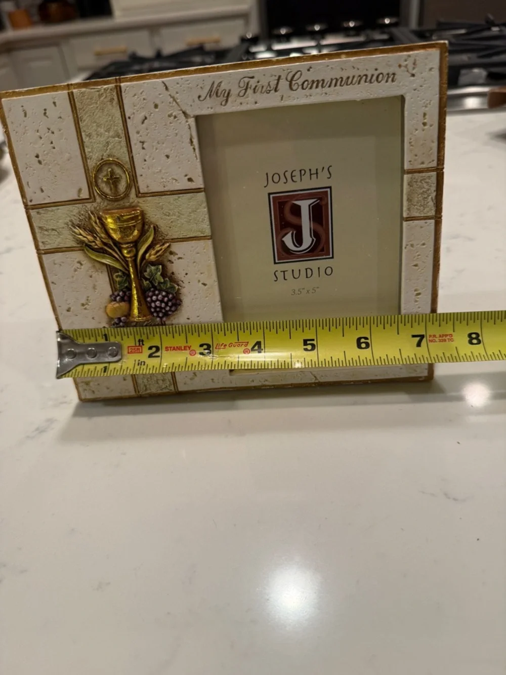 Roman Inc. Joseph Studio Distressed Communion Picture Frame 2007 New Old Stock